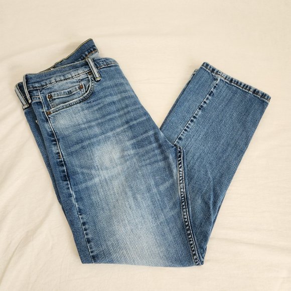 LEVI'S 513 VINTAGE Unisex Western Slim Straight Stretch Jeans W38 L30 Exc. Cond. - Picture 9 of 16